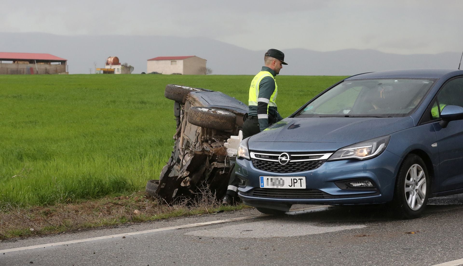 Accidente mortal en Turégano.
