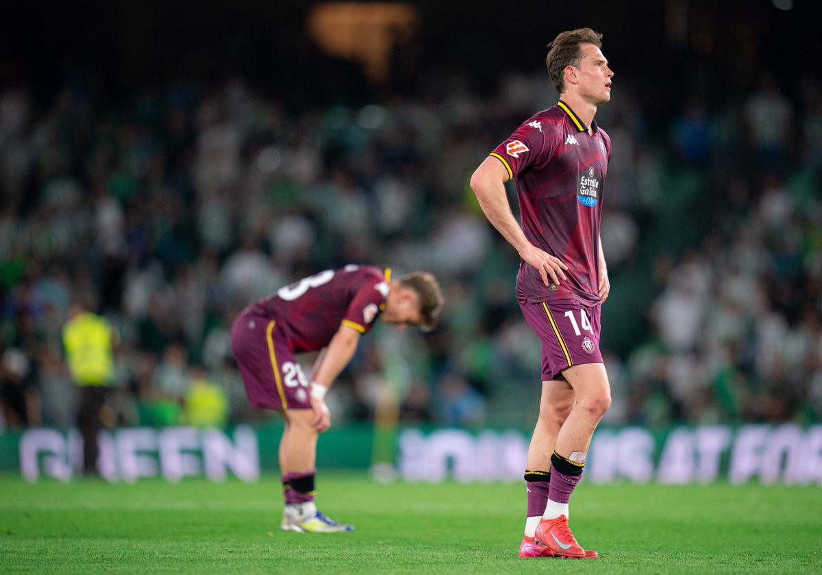 La derrota del descenso ante el Betis, en imágenes
