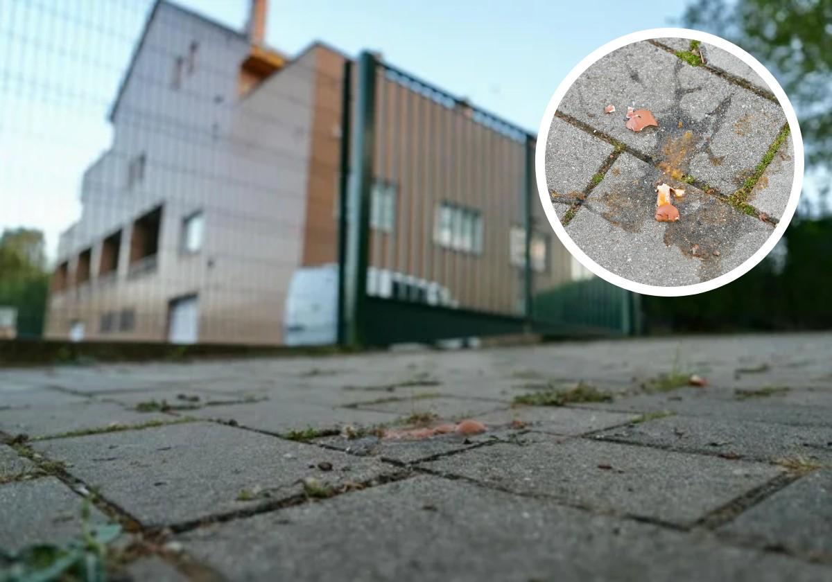 Lanzan huevos al autobús del Real Valladolid tras consumarse el descenso