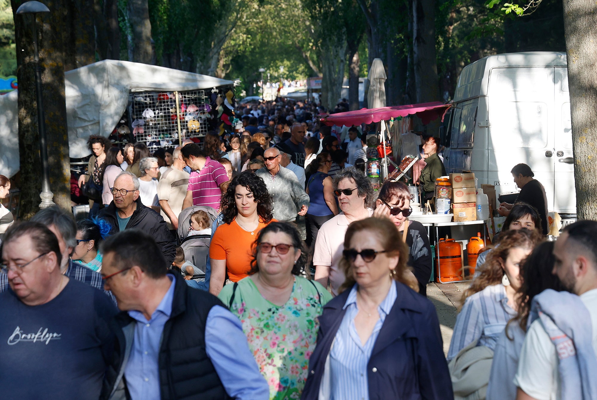 Fiesta en el parque del Sotillo por San Marcos