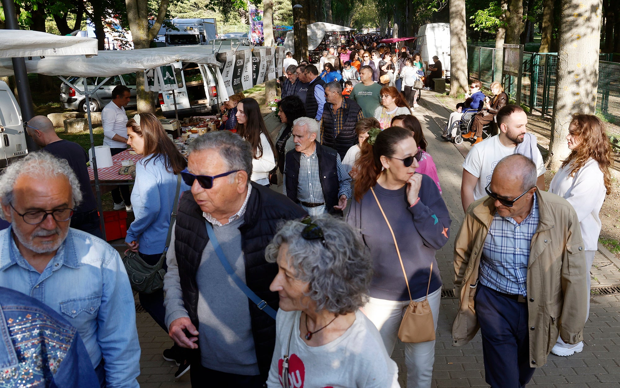 Fiesta en el parque del Sotillo por San Marcos