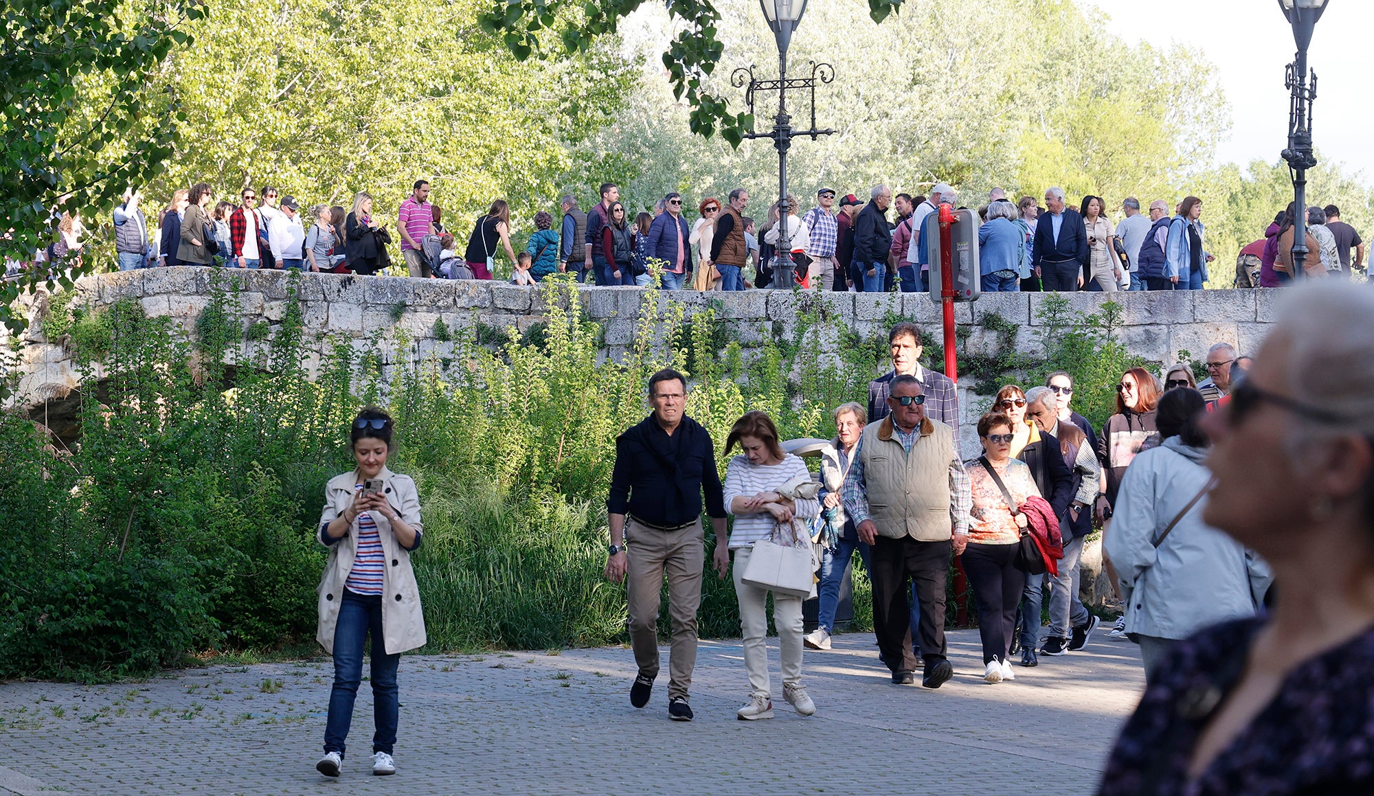 Fiesta en el parque del Sotillo por San Marcos