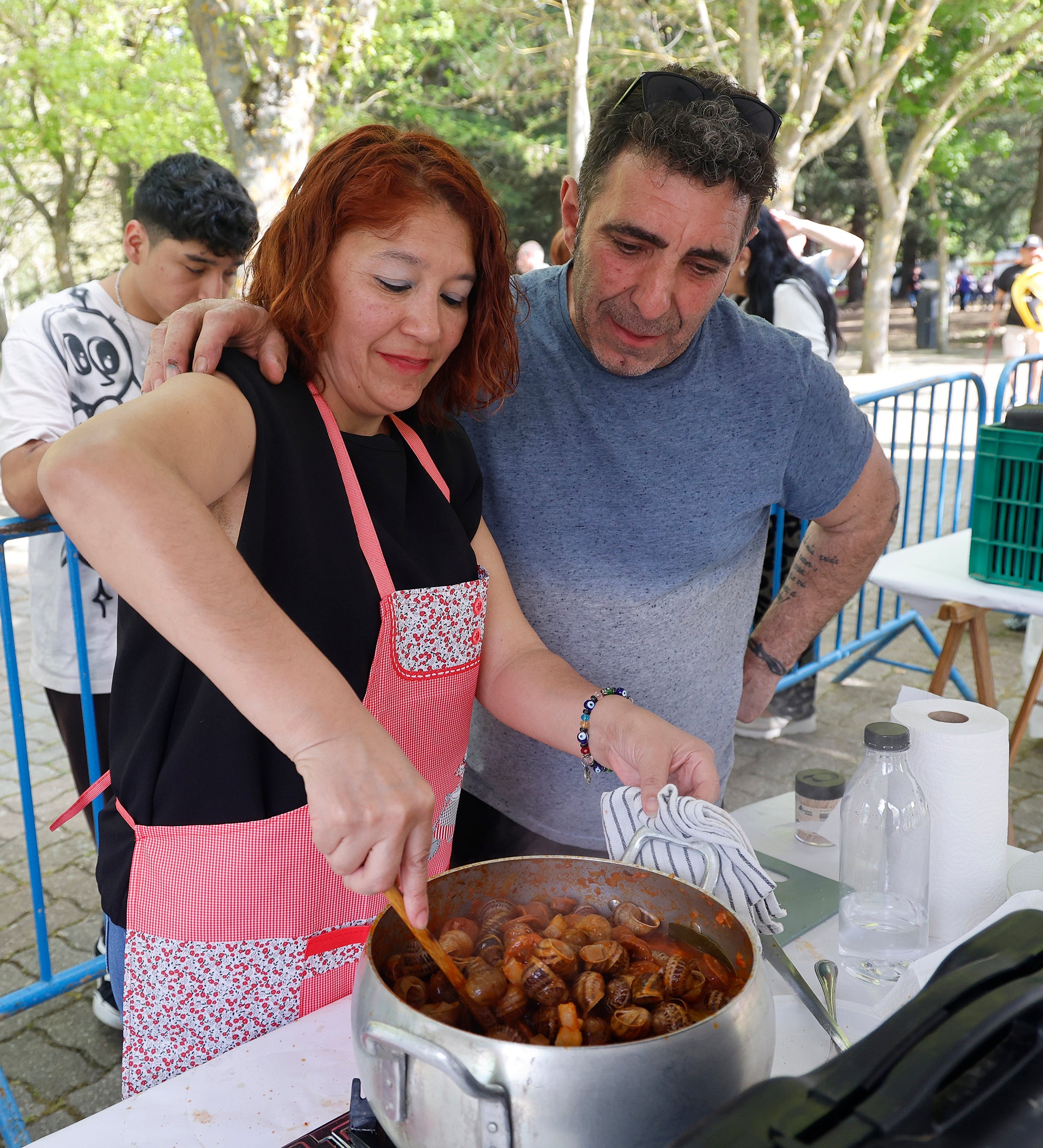 Fiesta en el parque del Sotillo por San Marcos