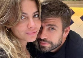 Clara Chía y Gerard Pique.