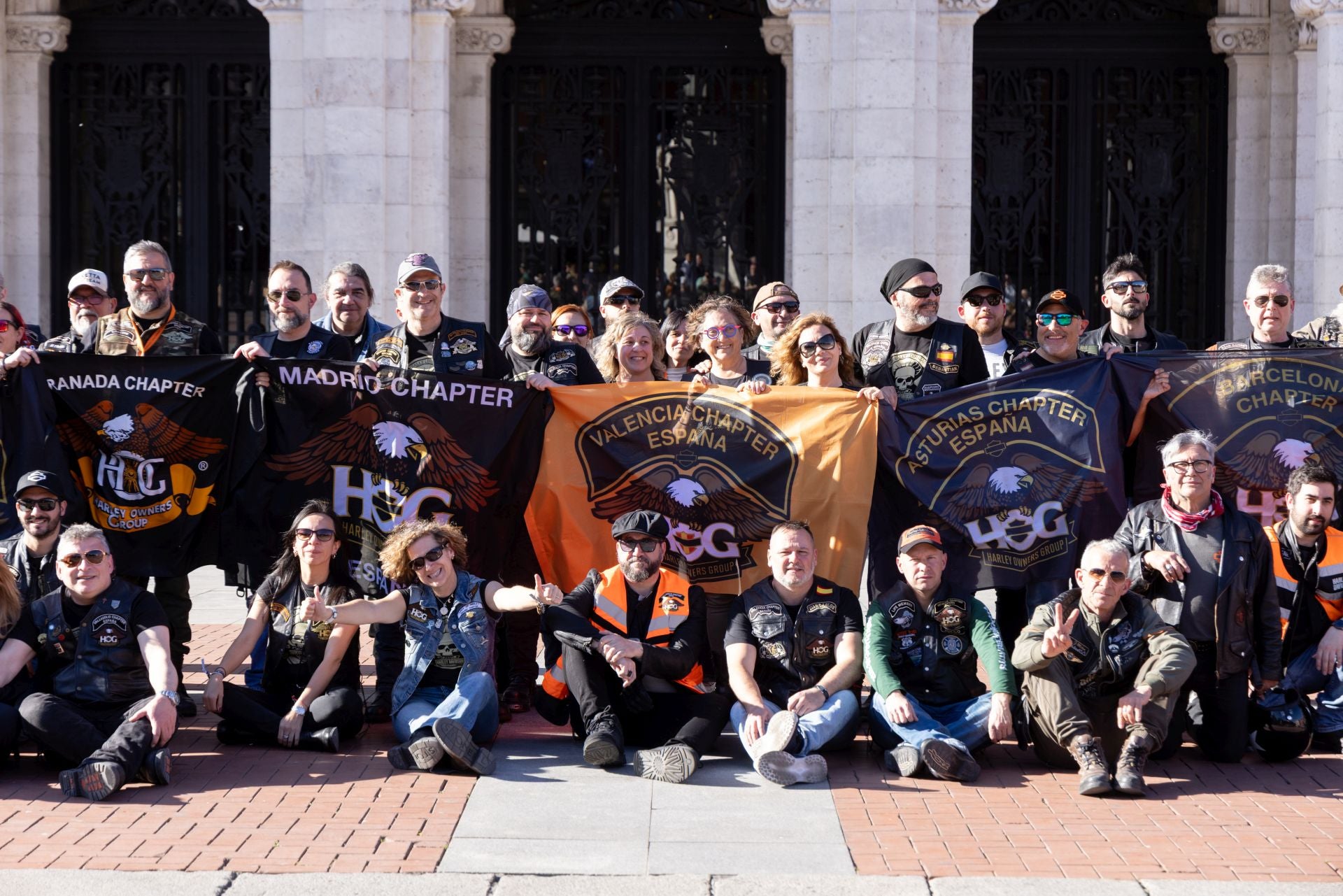 Las imágenes de las motos en la VIII Lechazada sobre Harley Davidson