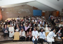 Encuentro de antiguas alumnas en el colegio Corazón de María