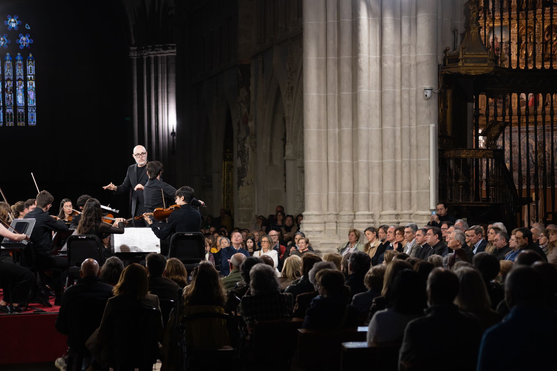 El concierto de la OSCyL Joven en la Catedral de Palencia, en imágenes