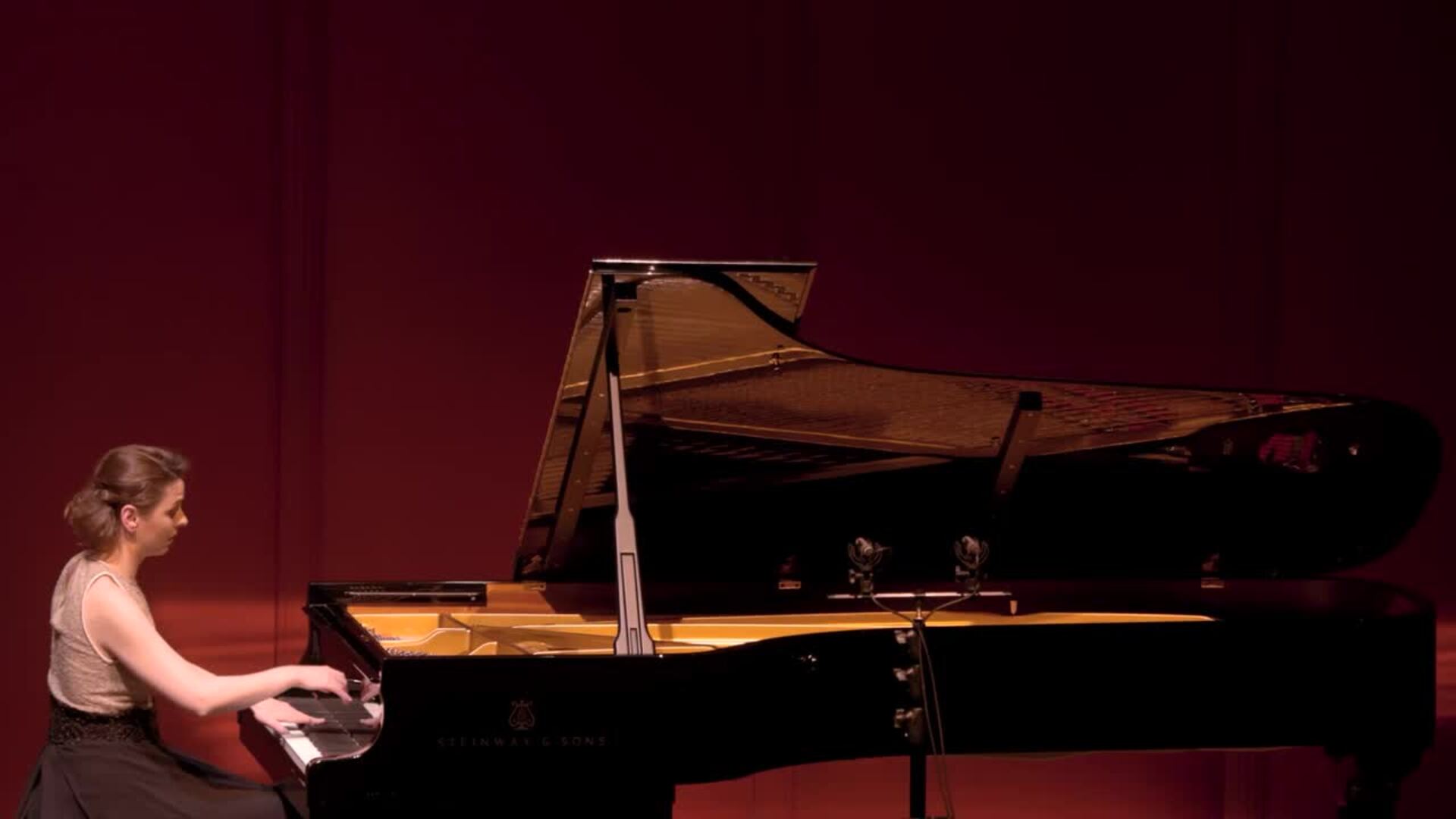 Judith Jáuregui, en un concierto en Madrid