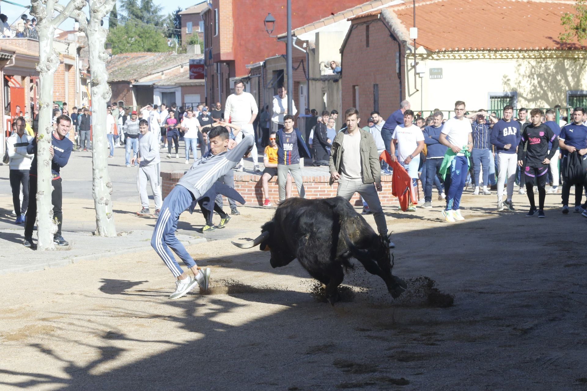 El encierro en Ataquines, en imágenes