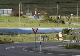 Accesos desde el Carrascalejo y Peñas del Erizo donde están proyectados viales hacia el AVE.