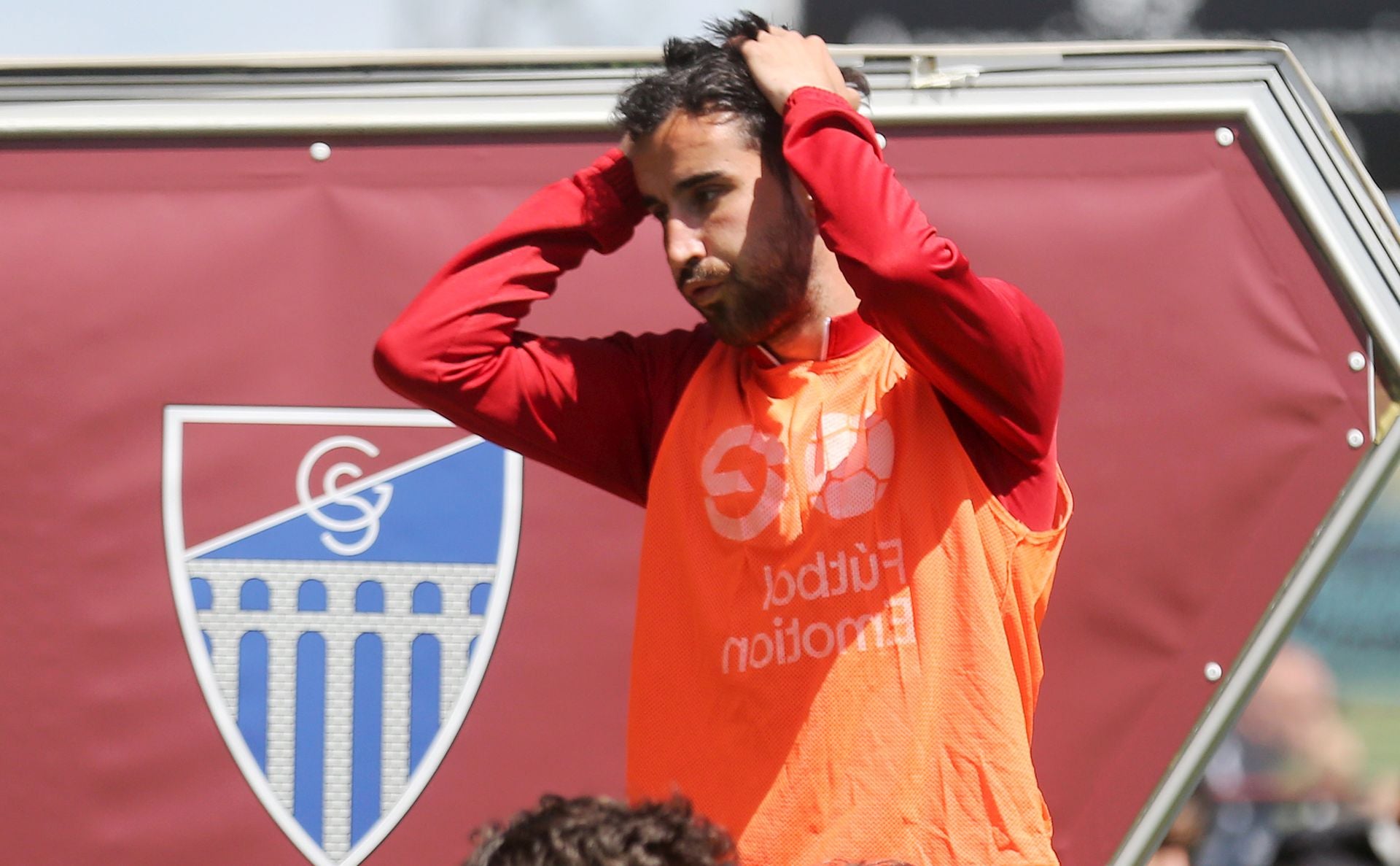 Fotos del partido entre la Segoviana y el Barakaldo