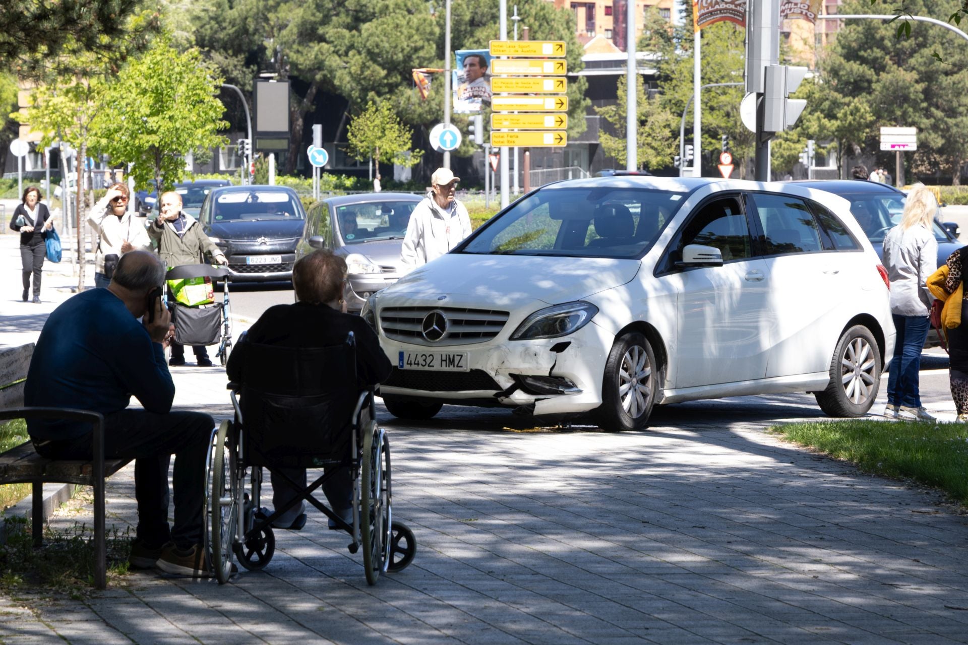 La falta de semáforos provocaron accidentes en varias zonas de la ciudad