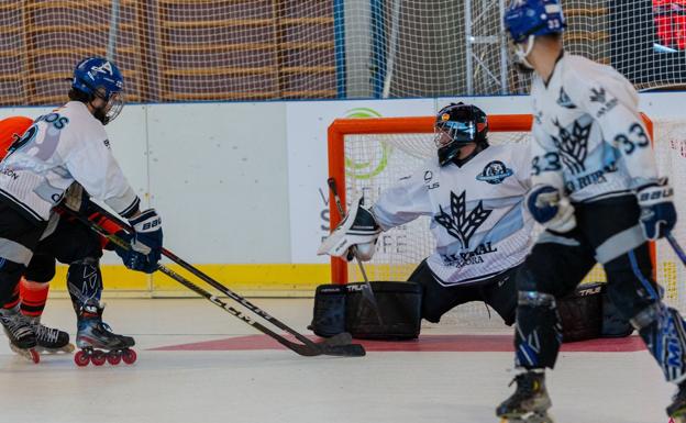 Imagen del partido del CPLV contra el Asiago Vipers.