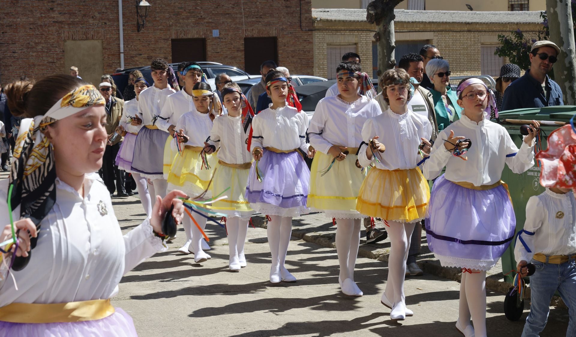 Frómista vibra con la procesión por San Telmo