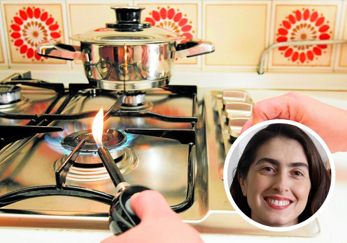 Imagen de archivo de una cocina de gas y foto de Esther Montero.