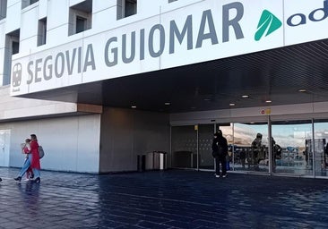 Una docena de personas pasa la noche en la estación del Ave de Segovia