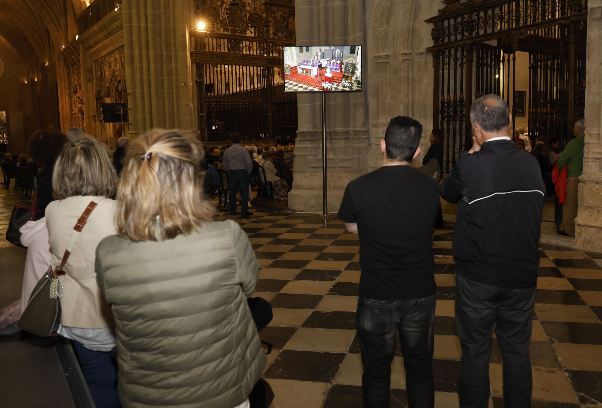 Así ha sido el funeral del Papa en la Catedral de Palencia