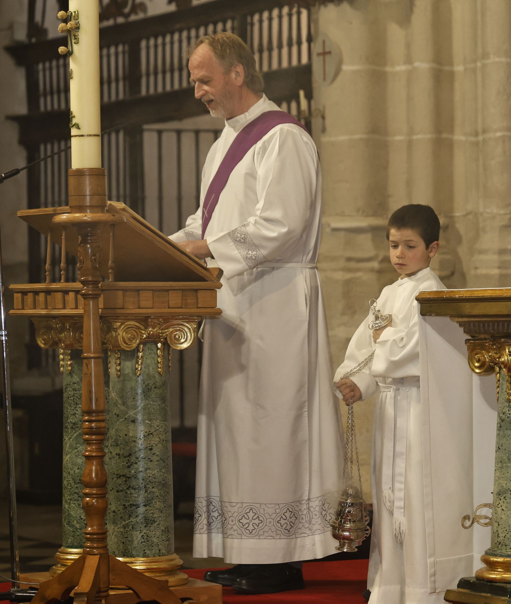 Así ha sido el funeral del Papa en la Catedral de Palencia
