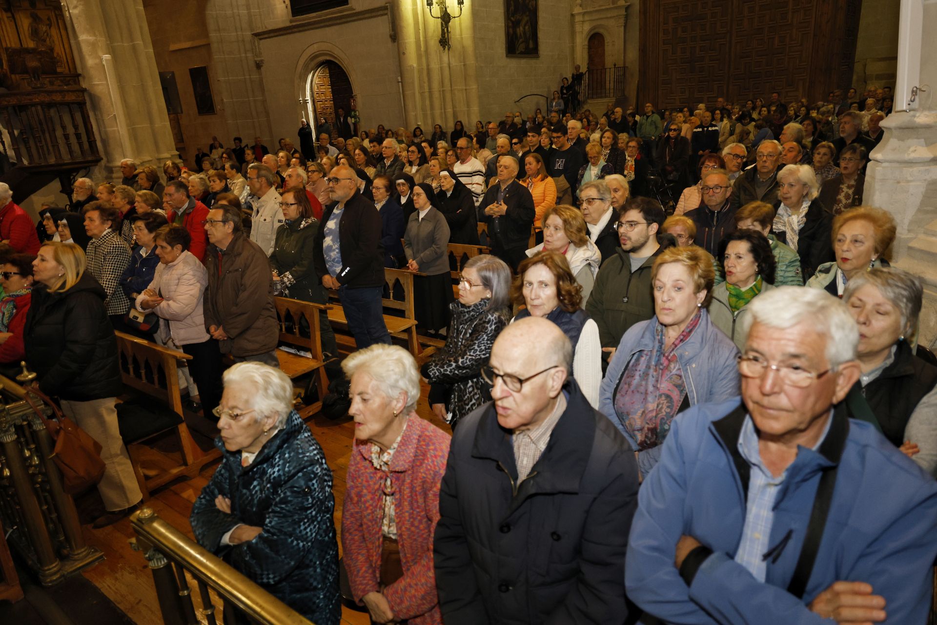 Así ha sido el funeral del Papa en la Catedral de Palencia