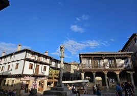 Plaza Mayor de La Alberca.