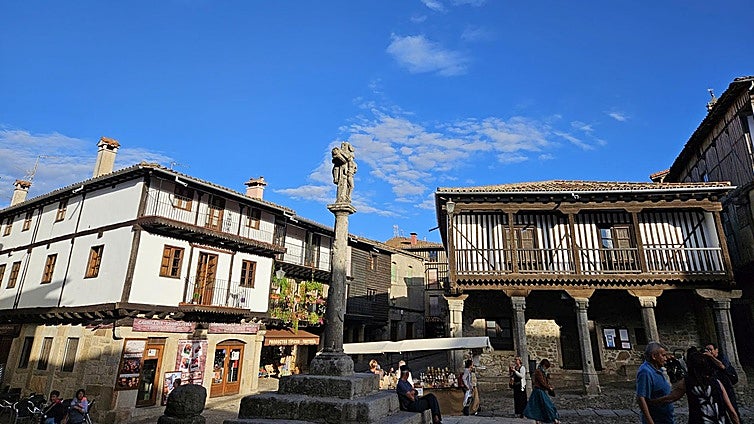 Plaza Mayor de La Alberca.