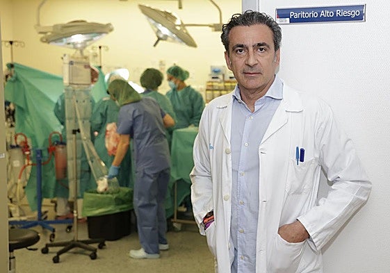 Nacho González Blanco, jefe del Servicio de Obstetricia y Ginecología del Hospital Universitario Río Hortega.