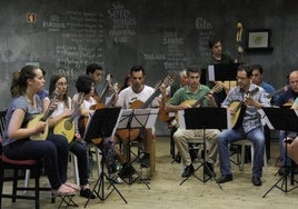La orquesta portuguesa de Esmoriz.