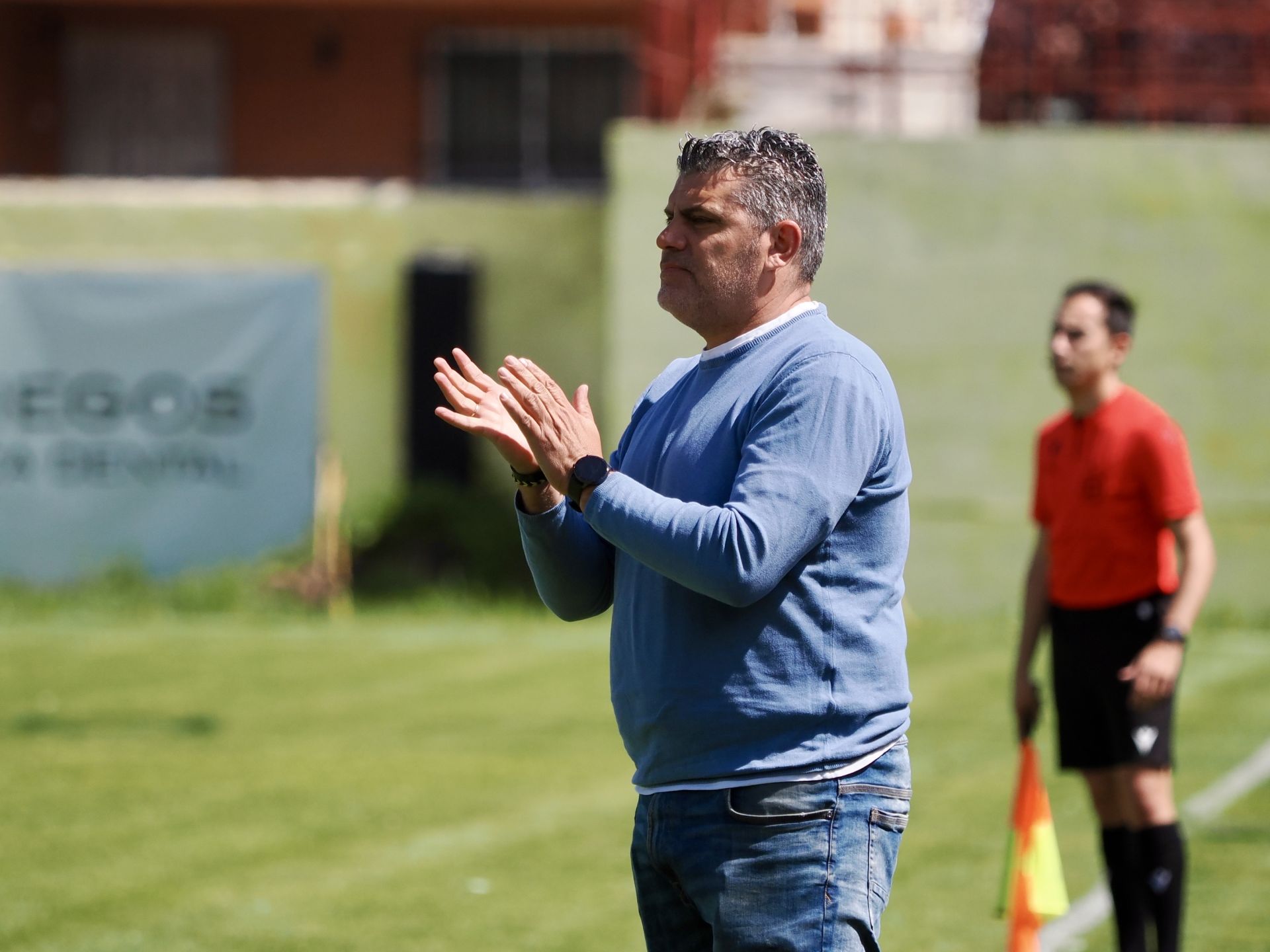 El partido entre el Mojados y el Almazán, en imágenes