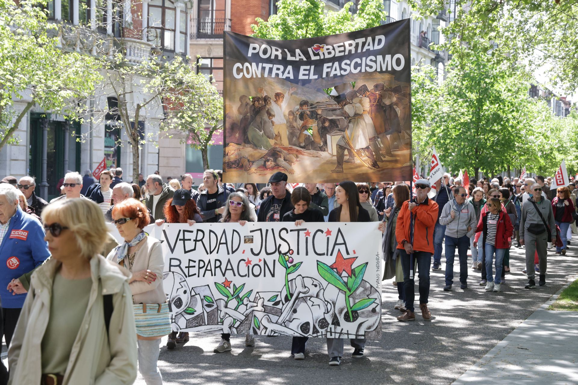La manifestación del Primero de Mayo, en imágenes