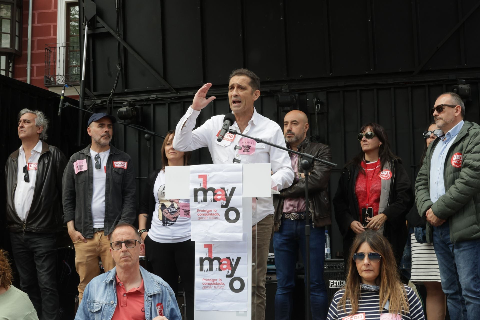 La manifestación del Primero de Mayo, en imágenes