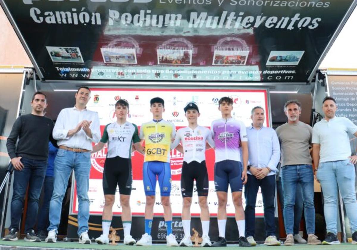 Darío Gimeno, primer líder de la Challenge Provincia de Valladolid