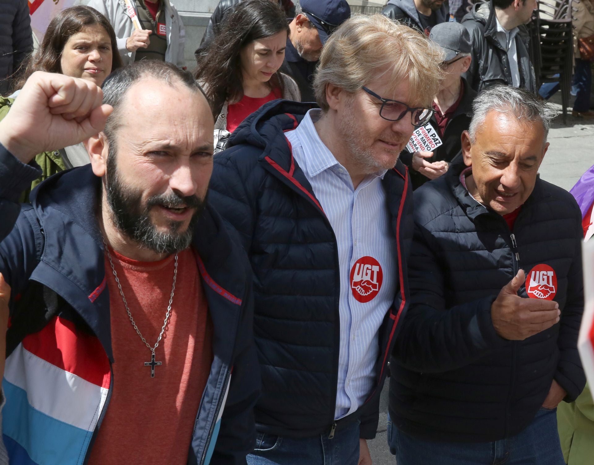 Fotografías de la manifestación del Primero de Mayo en Segovia