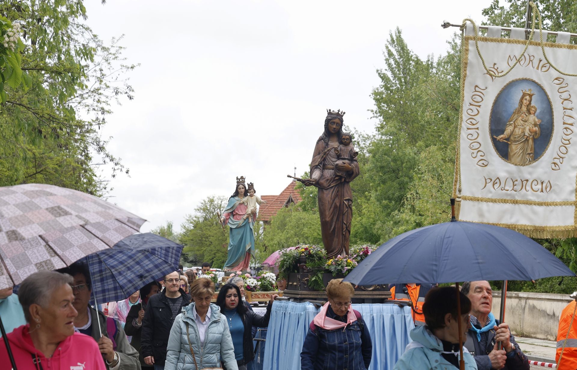 Peregrinación salesiana de Palencia a Villamuriel