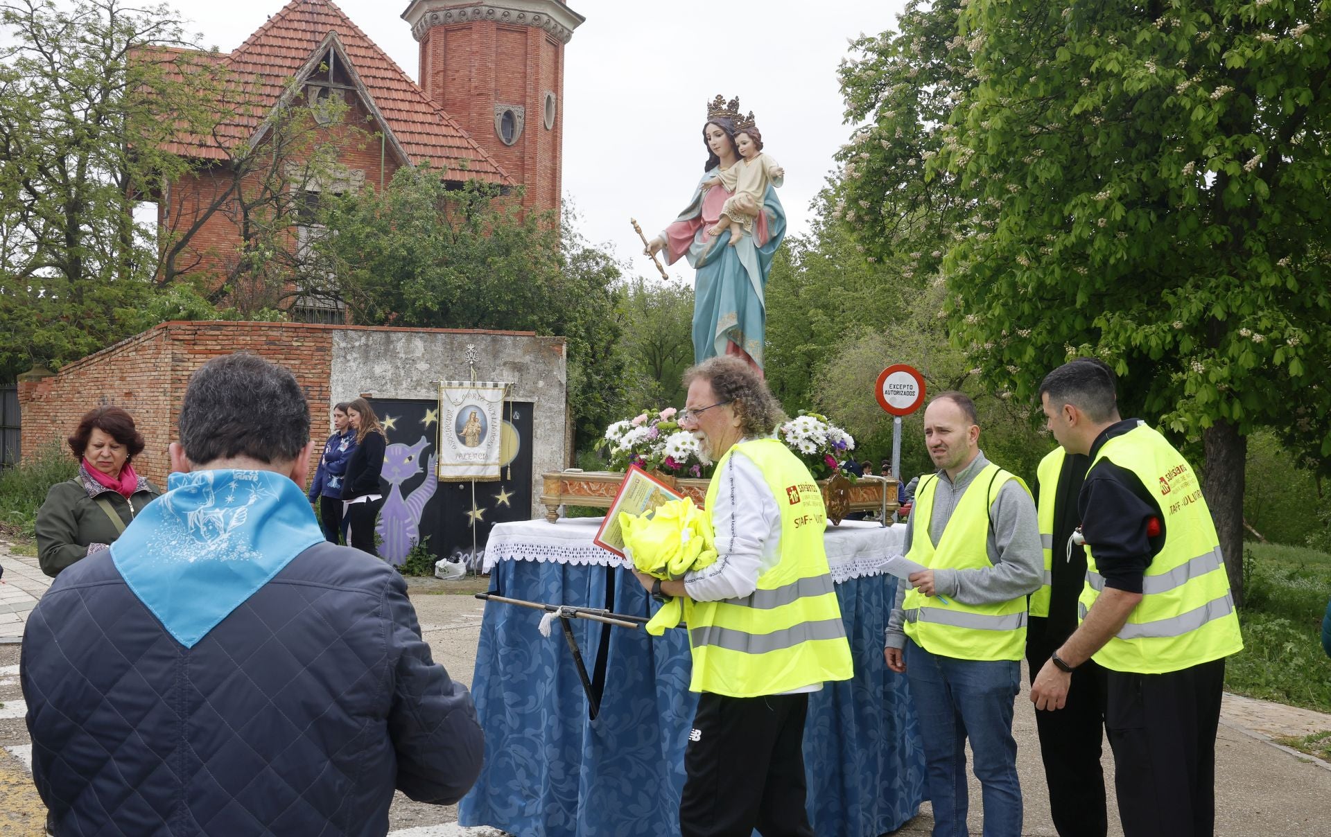 Peregrinación salesiana de Palencia a Villamuriel