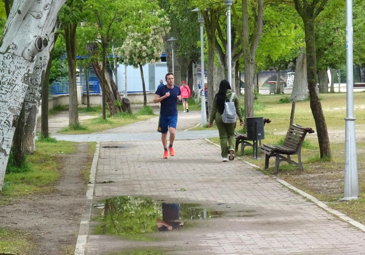 Un abril muy cálido y lluvioso eleva el superávit hídrico anual al 65% en Valladolid