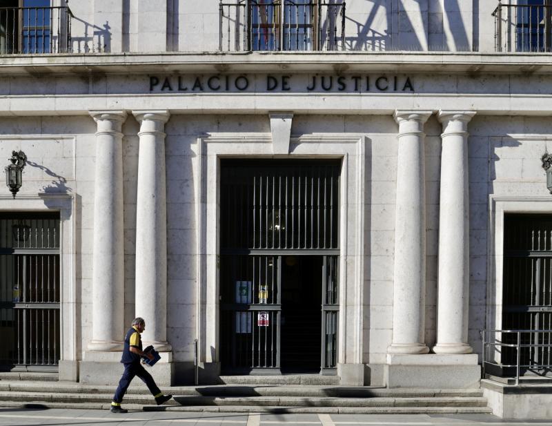 La Audiencia Provincial de Valladolid, en la calle Angustias.