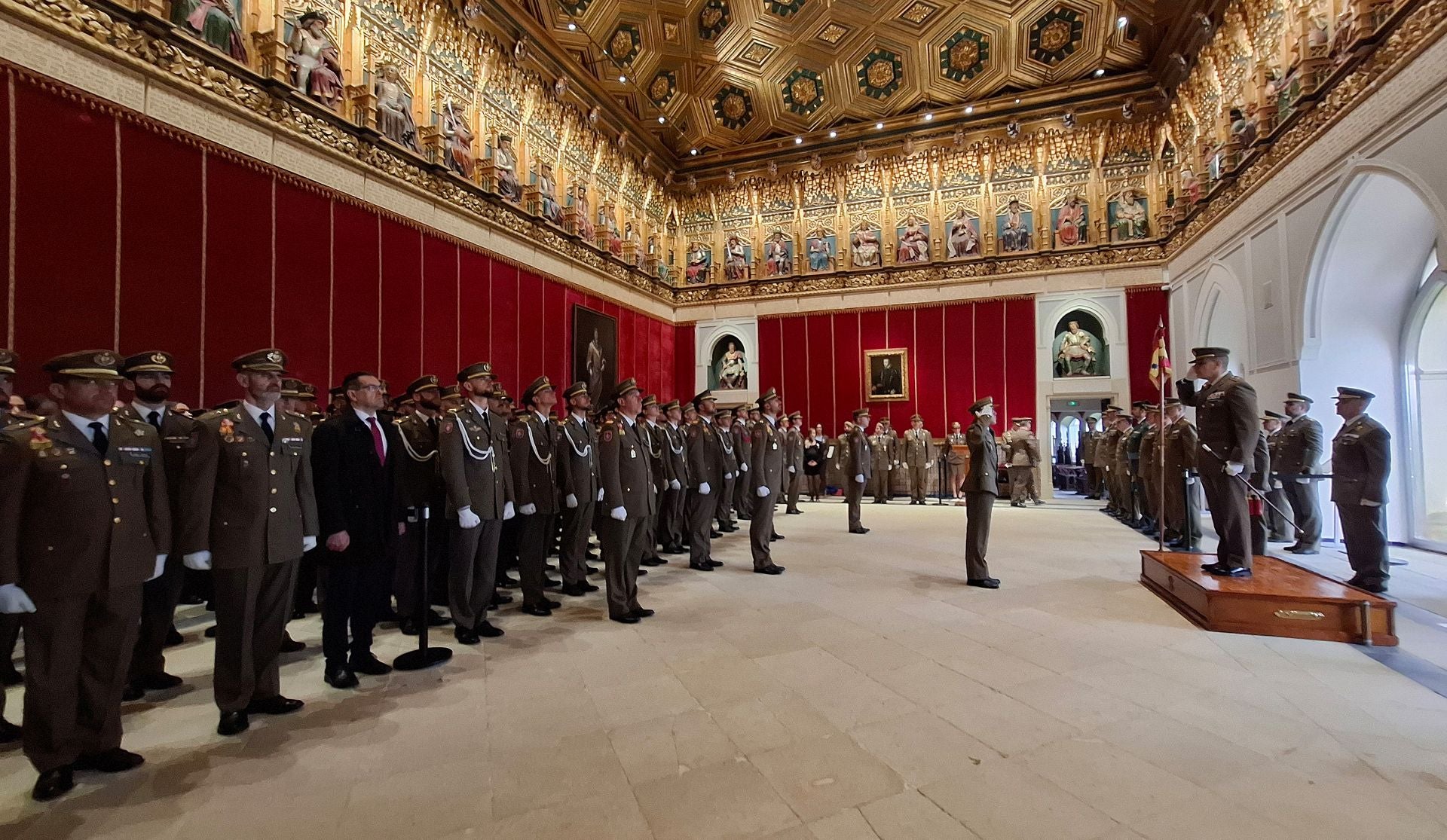 Fotos del acto del Dos de Mayo en el Alcázar de Segovia