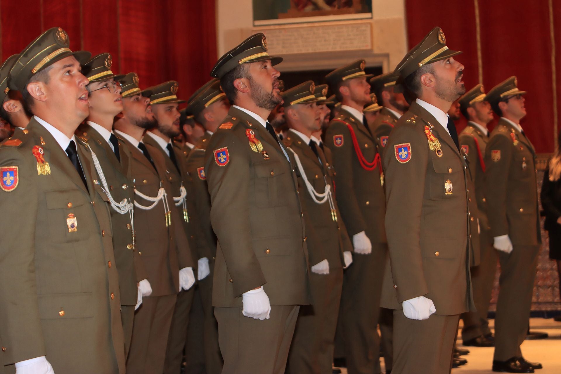 Fotos del acto del Dos de Mayo en el Alcázar de Segovia