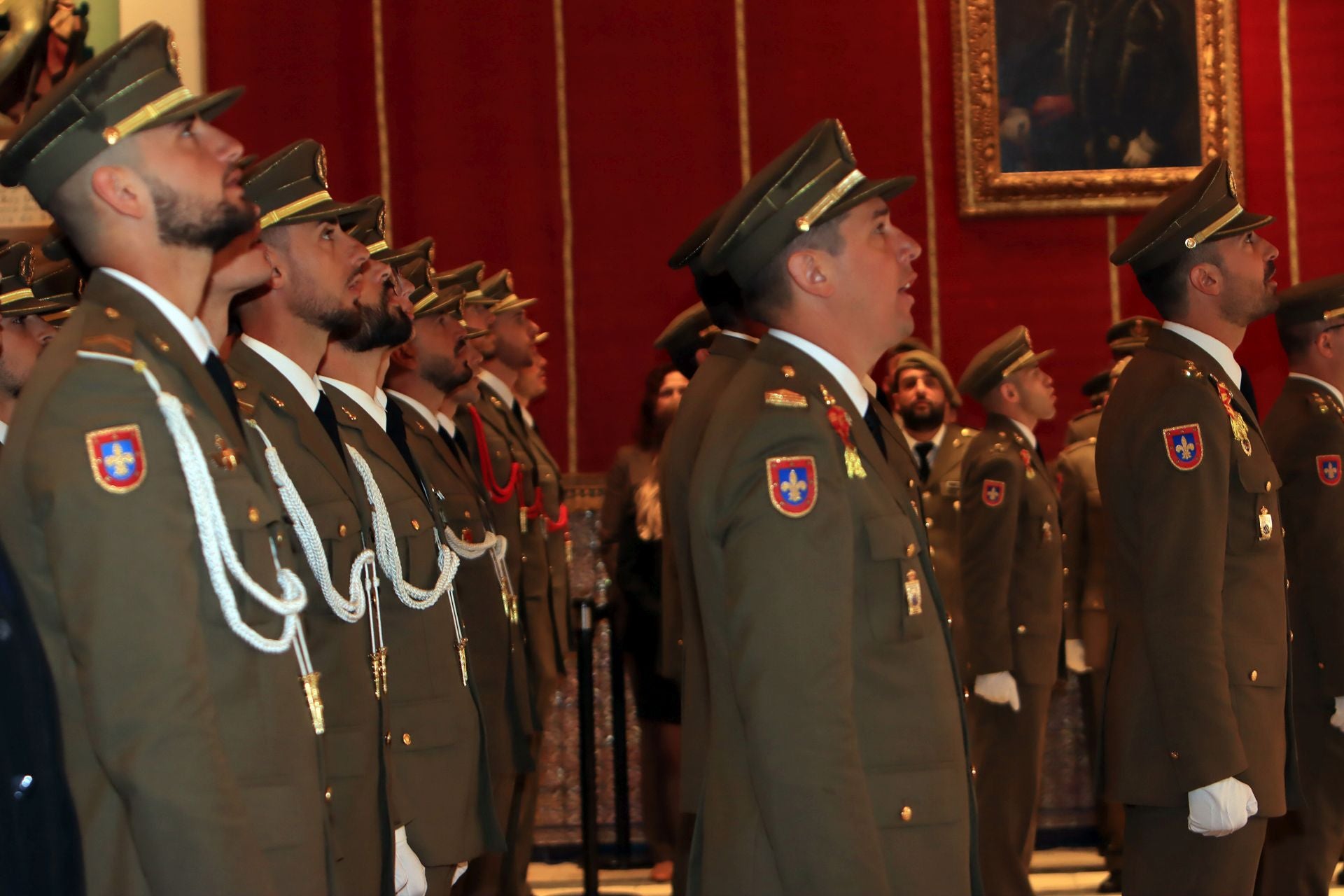 Fotos del acto del Dos de Mayo en el Alcázar de Segovia