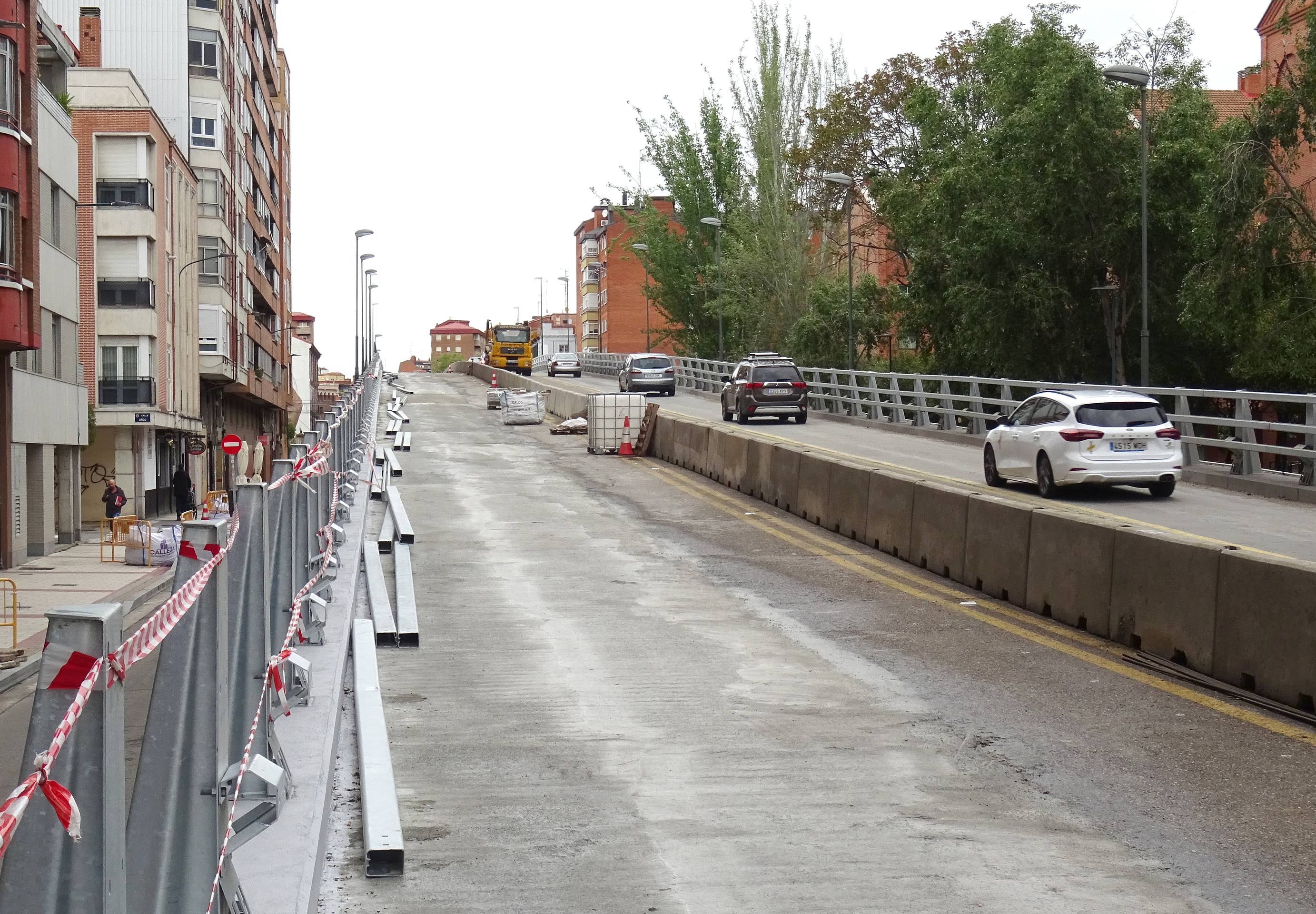 El avance de las obras del Arco Ladrillo, en imágenes