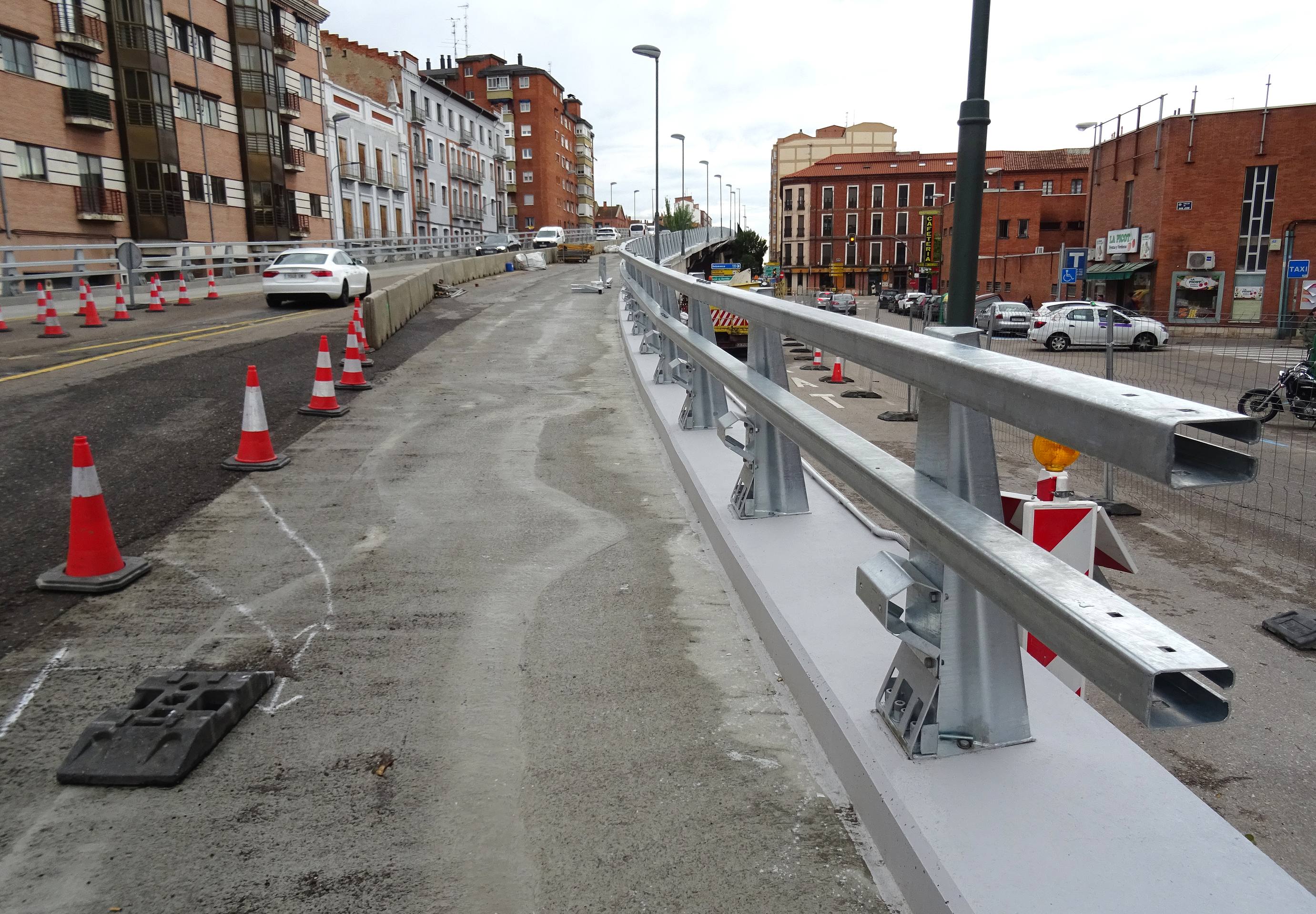 El avance de las obras del Arco Ladrillo, en imágenes