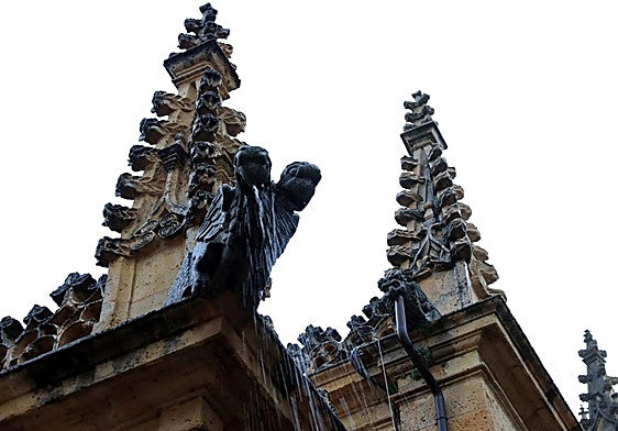 Lluvia este viernes en Segovia capital