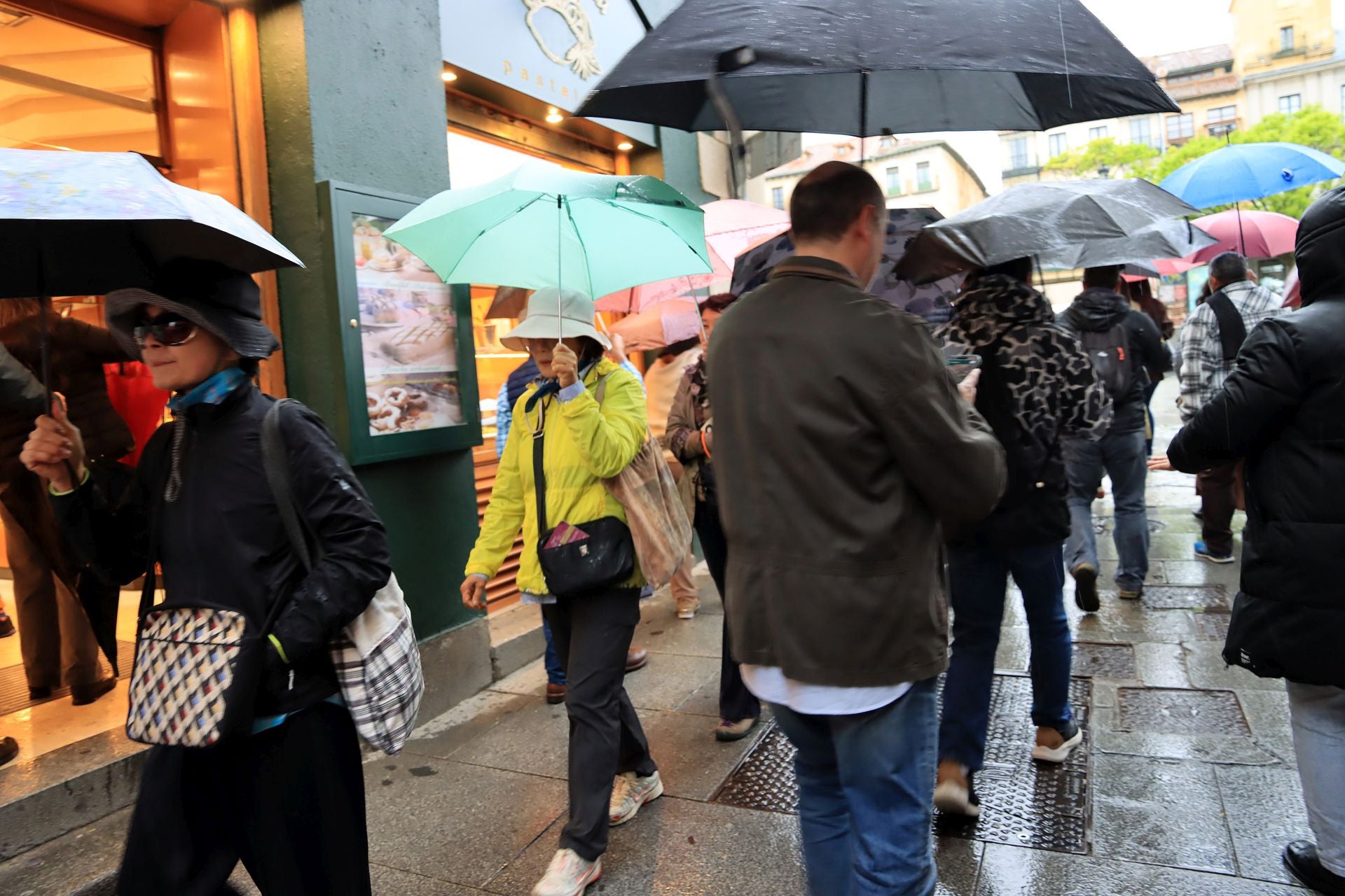 Fotos: viernes de tormentas en Segovia
