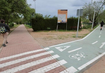 Críticas al carril bici de Parquesol: «No queremos que nadie sea el nuevo 'Sa matao Paco'»