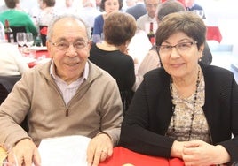 Pedro Oyagüez junto a su mujer, María Luisa Ugidos.