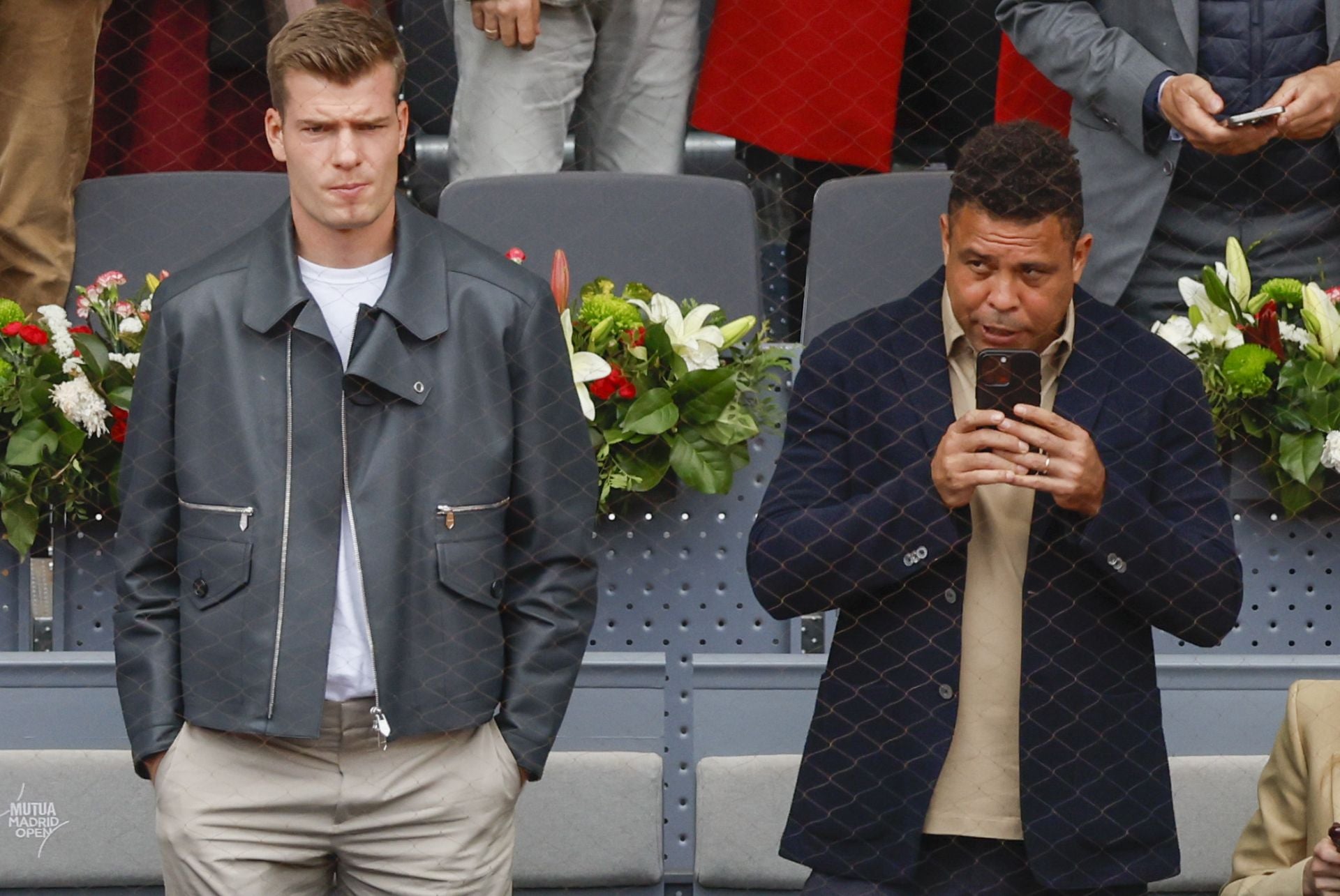 Ronaldo pasa la resaca del descenso del Real Valladolid en el Mutua Madrid Open