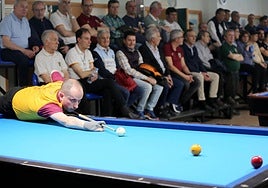 Carlos Cortés, de Castilla y León, en plena competición.