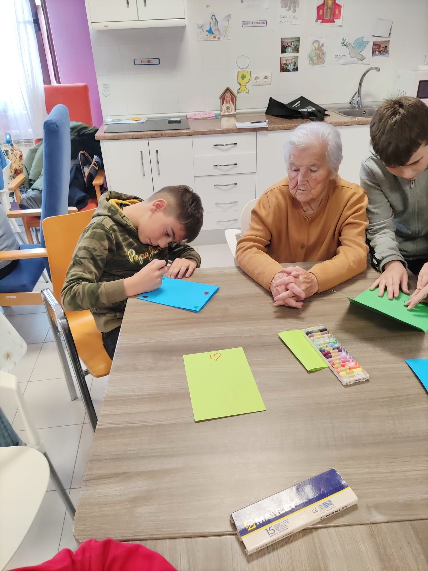 Actividad intergeneracional en Baltanás
