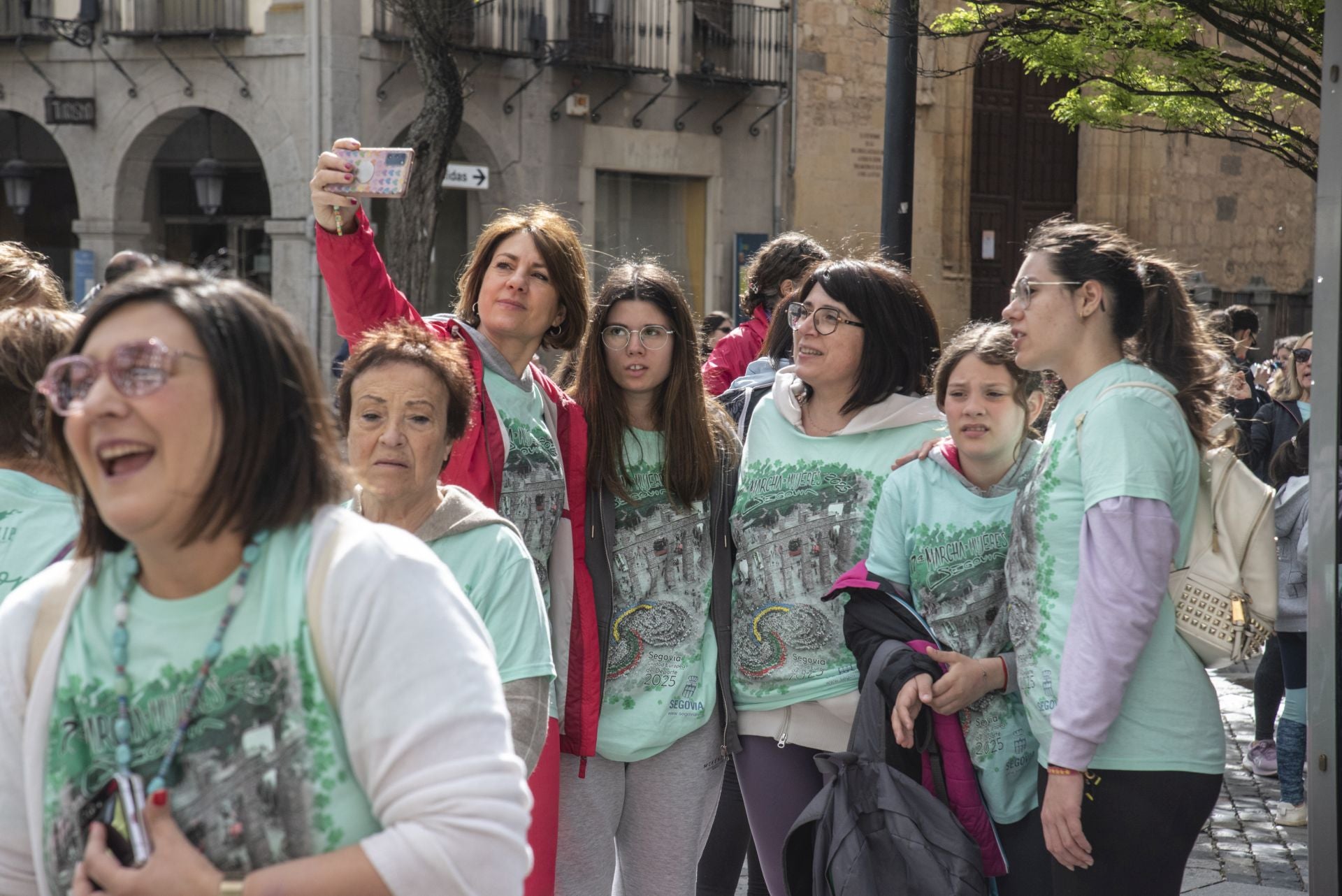 La Marcha de Mujeres de Segovia, en imágenes