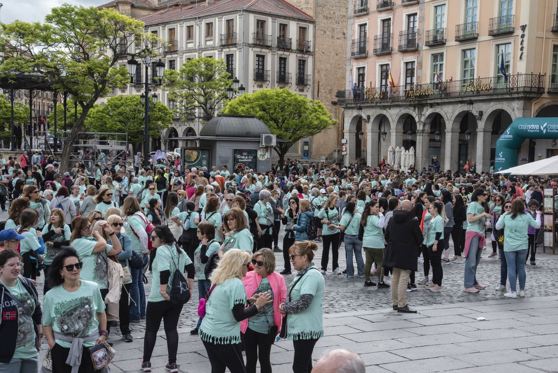 La Marcha de Mujeres de Segovia, en imágenes